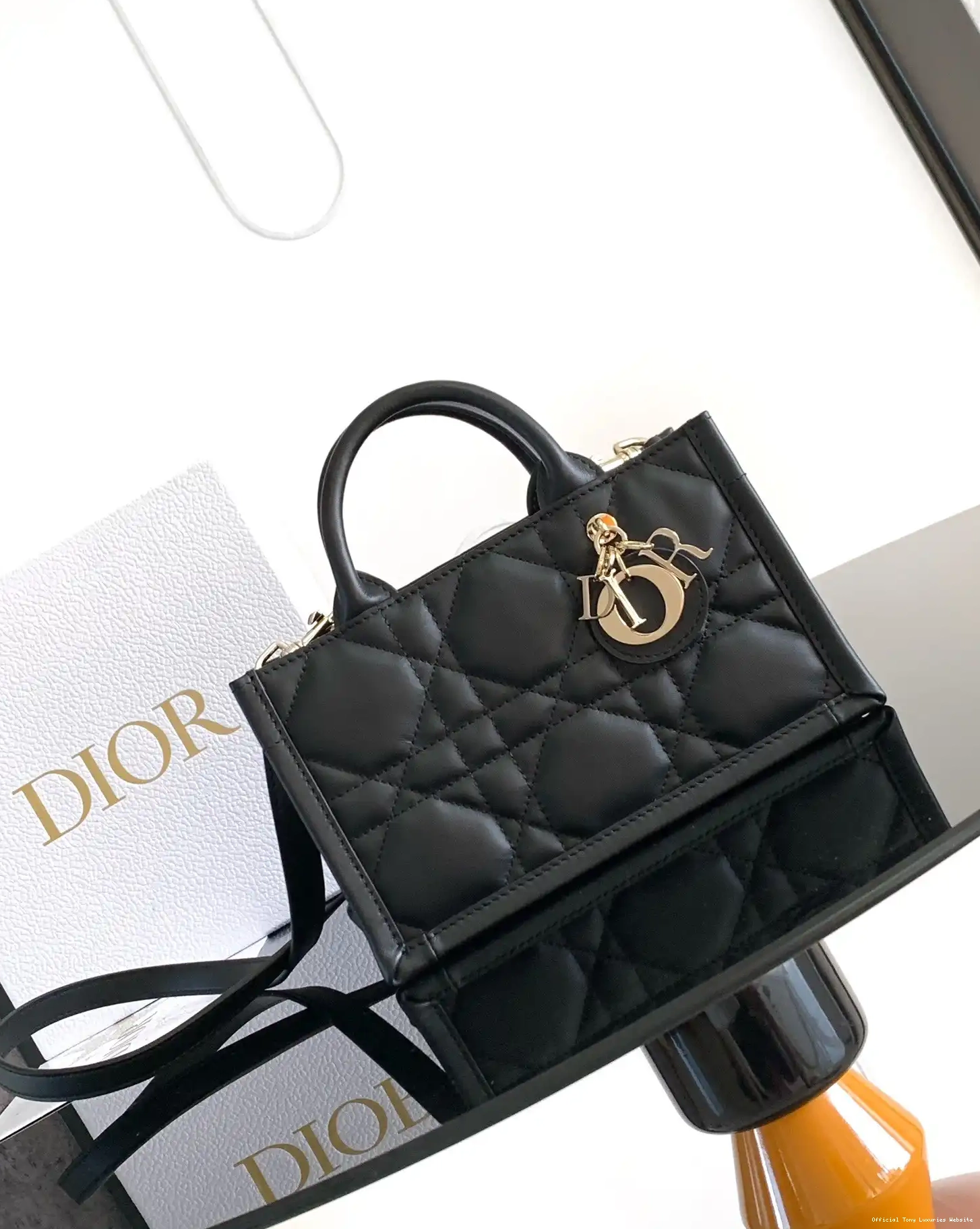 Tony Luxuries BOOK diro MINI TOTE-21.5*13*7.5CM 0610